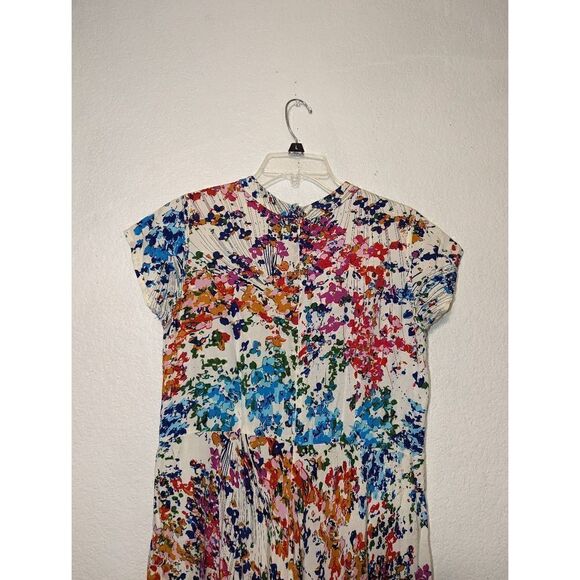 Neeru Kumar Floral Maxi Dress with Lace Top Size Small - Picture 6 of 16